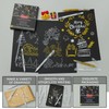 PANDAFLY Gold Silver White Gel Pens, 10 Pack, 1mm Extra