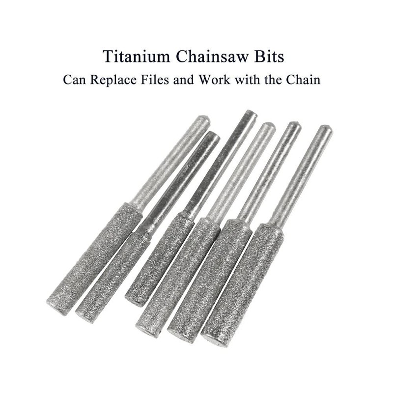 Grinding Stone File, 4.8mm Drill Grinding Stone File, Titanium Plated