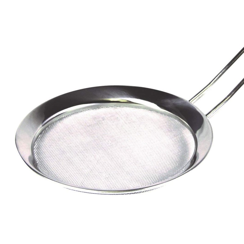 Avanti Stainless Steel Fine Mesh Skimmer, 12.5 cm Size Silver