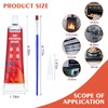 Ganbaro® 482°F High Temp Silicone Sealant, High Temperature Adhesive, Heat