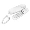 Wall Mountable Telephone Multifunctional Clear Sound Corded Landline Phone for