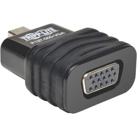 Tripp Lite Keyspan Mini DisplayPort to Active VGA Cable Adapter, MDP 1.2, MDP to VGA (M/F), 1080p, MDP2VGA, Compact (P137-000-VGA)