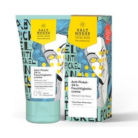 Salthouse Natural Minerals Anti-Pimple 24-Hour Moisturising Cream Fast Absorbing Refines Pores 50ml