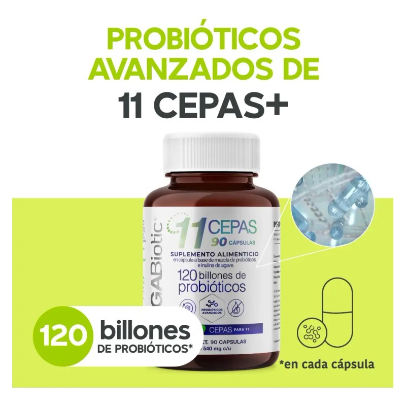 Probioticos Cepas 120 Billones Megabiotic Capsulas