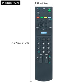 RM-GA013 Replacement Remote Compatible with Sony Bravia TV KLV-19TV00A KLV-19T400G KLV-26T400A KLV-26T400G KLV-32V400A KLV-32T400A KLV-19T400W KLV-19T400A KLV-32TV00A KLV-26TV00G KLV-19TV00G