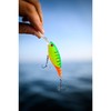 Berkley Flicker Shad Fishing Lure, Slick Chartreuse, 3/16 oz, 2in