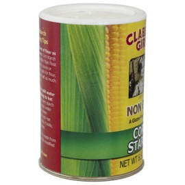 Clabber Girl Non-GMO Gluten-Free Corn Starch, 6.5 Ounce (Pack of 12)