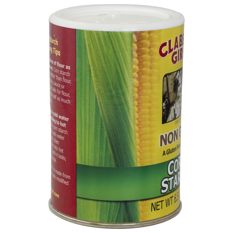 Clabber Girl Non-GMO Gluten-Free Corn Starch, 6.5 Ounce (Pack of