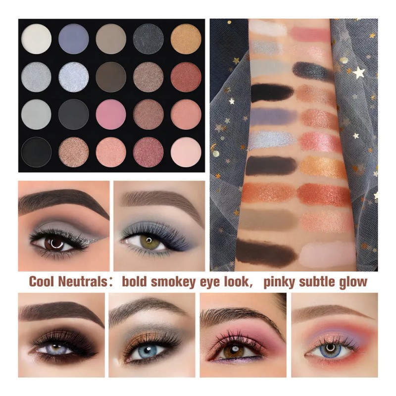 Paleta de Maquillaje Ucanbe 86 Colores con Set de 15