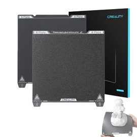 Creality Upgraded Double-sided Printing Platform 235*235mm (Textured PEI and Sticker), Magnetic Flexible Steel Plate, 3D Printer Platform for K1/Ender-3 S1/5 S1/3 S1Pro/3/3 Pro/3S/3V2/Ender-5/5S/5Pro