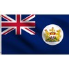 DMSE Hong Kong Old Flag 3X5Ft Foot 100% Polyester 100D