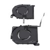 2pcs Laptop Cooling Fan Professional Replacement Cooler Fan Compatible for