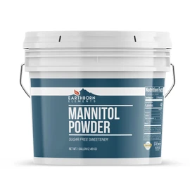 Earthborn Elements Mannitol Powder 1 Gallon, Natural Sweetener, Drinks & Baking