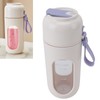 Portable Blender USB Rechargeable 12 Steel Blades Mini Blender Cup
