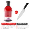 Manual Chopper, Garlic Onion Slap Chopper for Kitchen, Easy to