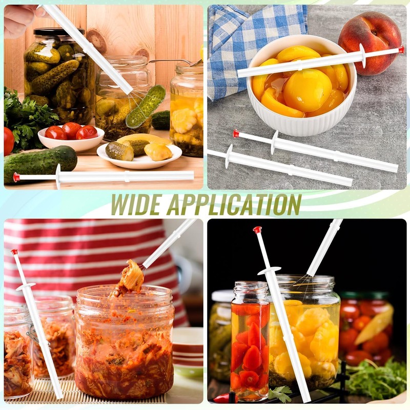 6Pcs Pickle Grabber Tool, Stainless Steel Pickle Picker Grabber, Pickle