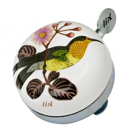 Liix Kids' Mini Ding Dong Jungle Cycling Bell, White, One Size