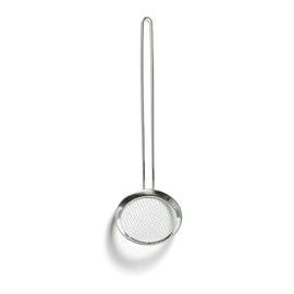 HENDI Frying Spoon with Wire Handle, Dishwasher Safe, for Cooking and Frying, Diameter 125 x (L) 420 mm, Stainless Steel