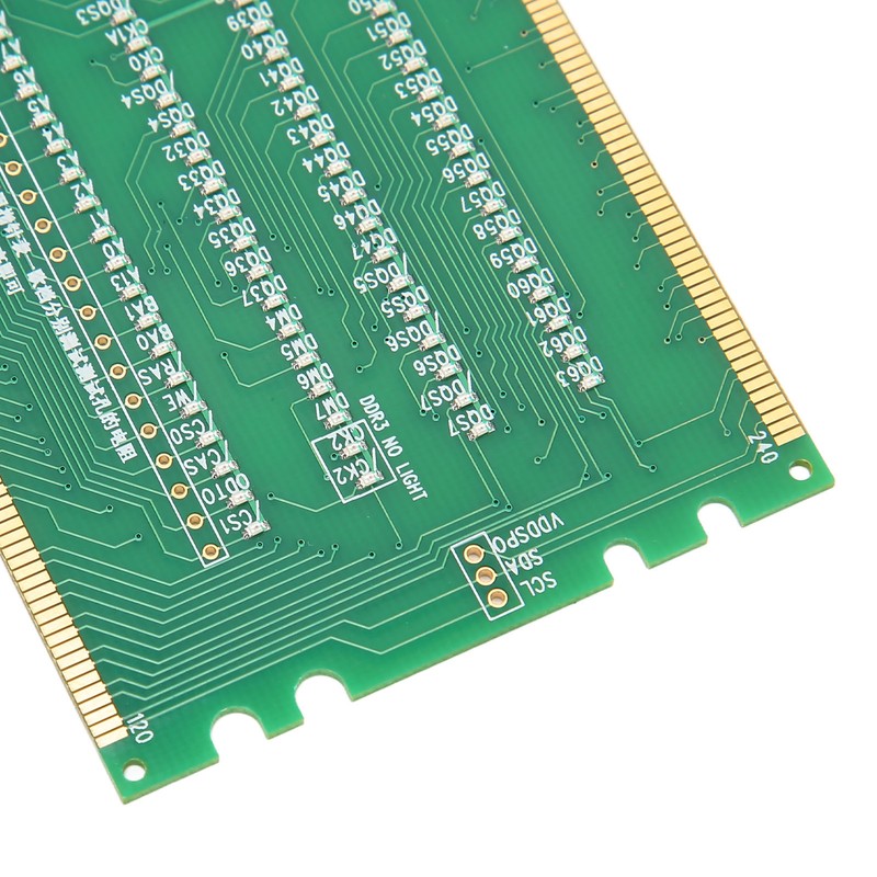 Computer Memory Tester DDR2 DDR3 2 in 1 PCB Material
