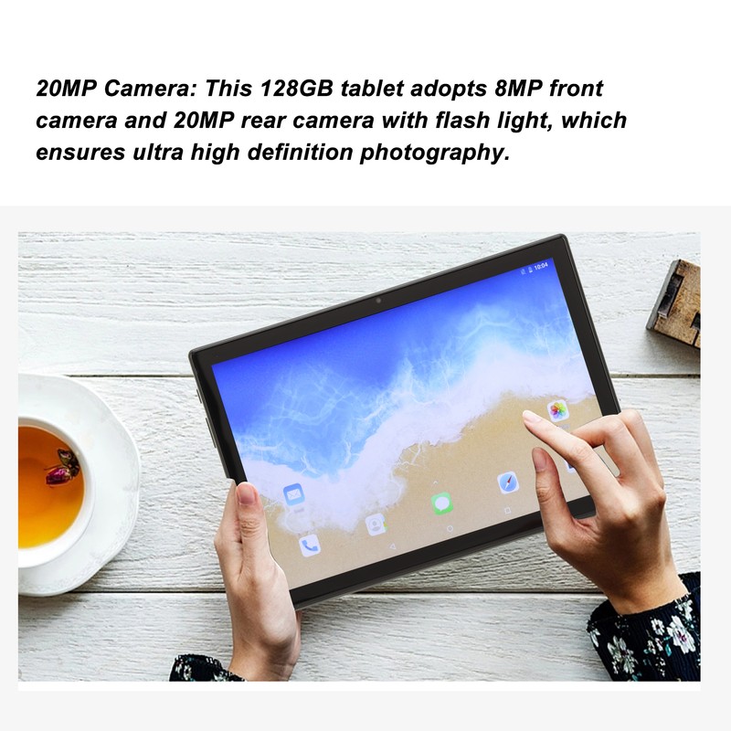 10in Tablet for Android 12 Blue MT6889 8 Core CPU