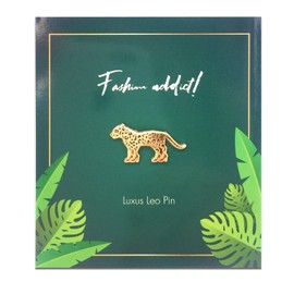 Leopard Pin | Leo Brooch | Small Gift for Women, Teens and Girls | Leopard Enamal Pin, Metal