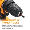 sourcing map 2pcs PZ2 Screwdriver Bit 1/4" Hex Shank 25mm/1"