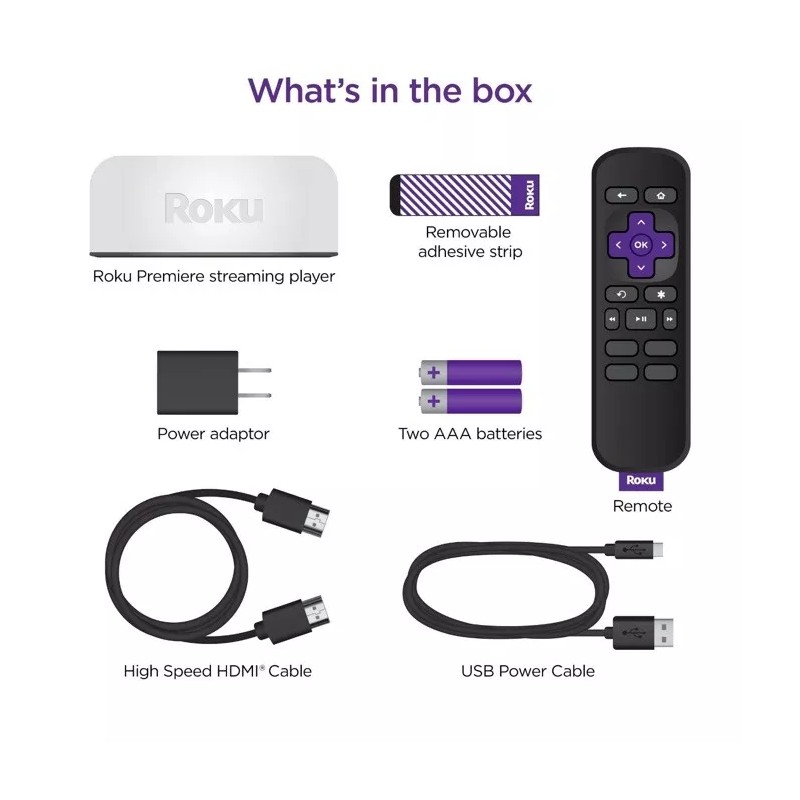 Roku Newest Roku Premiere 3920R HD / 4K / HDR