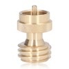 Propane Tank Adapter Small Brass Propane Refill Valve Gas Tank