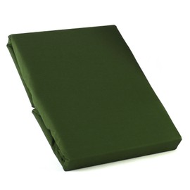 Made in Japan 200 Broad 100% Cotton Covering Bed Sheet (Box Type), Single Size, Olive ILC411000-134