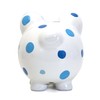 Child to Cherish Ceramic Polka Dot Piggy Bank for Boys,