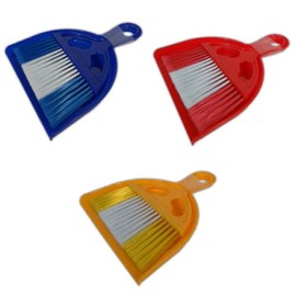 Mini Dustpan Set with Brush. Assorted Color by Super Utensil Ltd