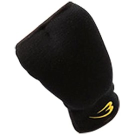 BODYMAKER Knuckle Guards Regular (Pair) KD007 Martial Arts Karate Calf Kids Achilles Tendon Supporter Punch Protector Heel Elbow Guard Kick Toe X-Small Black
