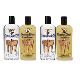 Howard Butcher Block Conditioner and Cutting Board Oil 12 oz, Food Grade Conditioner and Oil, Great for Wooden Bowls and Utensils, Re Hydrate Your Cutting Blocks (2)