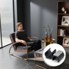 Felt gliders for cantilever chairs, 16 pieces, clamping shell gliders,