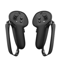 VR Touch Controller Grip Cover Compatible with Meta Quest Pro, Handle Protective Sleeve Protector with Adjustable Knuckle Strap for VR Accessories