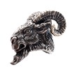 FLAMEDUKE Sheep Head Paracord Bead, Copper, 0.92x0.85x0.78 in, Handcrafted for