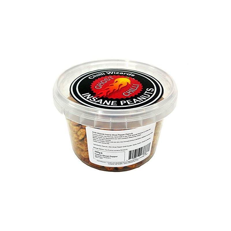 Insane Ghost Pepper Peanuts - Hot as Hell Seasoned Peanuts