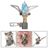 Gas Stove, Mini Foldable Camping Burner, Cooking Stove for Picnics,