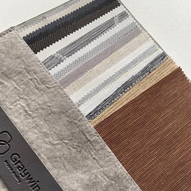Graywind Custom Natural Roller Shades Light Filtering Shades Natural Woven Fabric Window Blinds for Home Office(Natural Series Fabric Samples)