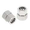 INFINAUTO Push to Connect Air Fittings 35/64" Female Thread Air
