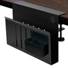 UYHKVXF Desk Side Storage, Under Steel Hanging Organizer, No Drill