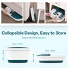 CURECURE Collapsible Foot Spa Bath Massager with Heat, Bubble and