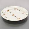 Hasami Pottery Issei Kiln Sweet Flower Plate L 400865 Red