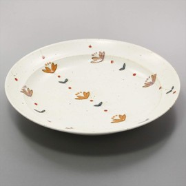 Hasami Pottery Issei Kiln Sweet Flower Plate L 400865 Red 20cm