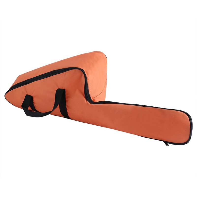 Portable Orange Oxford Chainsaw Carrying Bag Case Protective Storage Bags