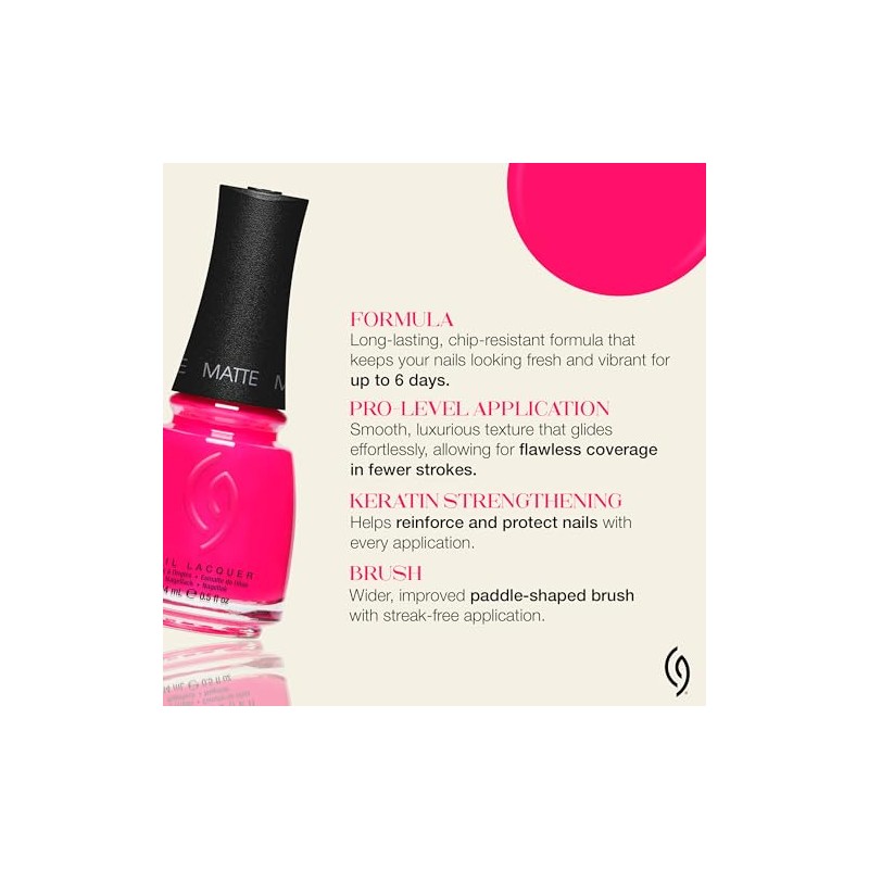 CHINA GLAZE Esmalte de Uñas Rose Among Thorns, Rosa neón