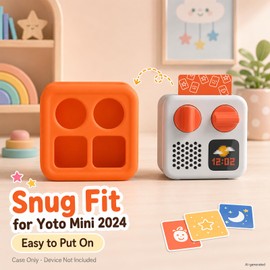 Againmore Silicone Case for Yoto Mini 2024, Kids Protective Cover