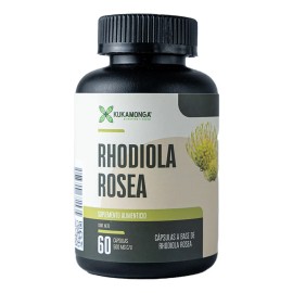 Rhodiola Rosea Adaptgeno Antienvejecimiento  60 Cpsulas  Aumenta la Energa, Mejora el Estado de nimo y Resistencia  Ideal para el Bienestar General y 