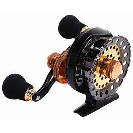 heizi Raft, Reel, Chinu Fishing, Tie Reel, Drop in Fishing, Bait Reel, Wakasagi, Ice Fishing, Jigging, Drag Included
