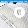 Window Screen Repair Kit Mesh Screen Spline Roller Repair Tools